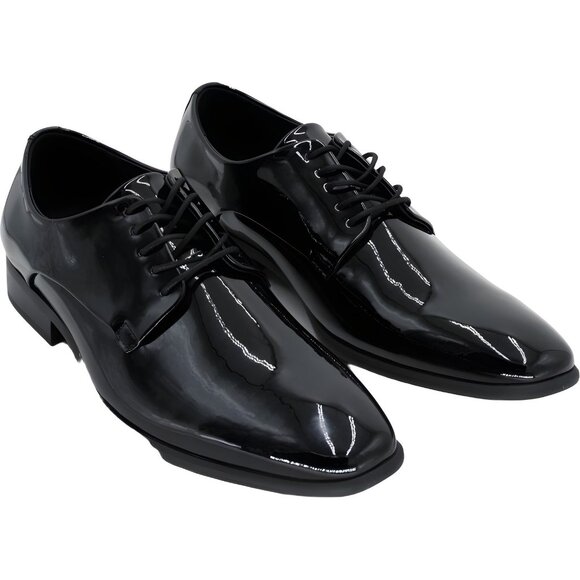 Alfani Men's Walker Lace-Up Dress Shoe Black US 10.5M - Picture 4 of 6